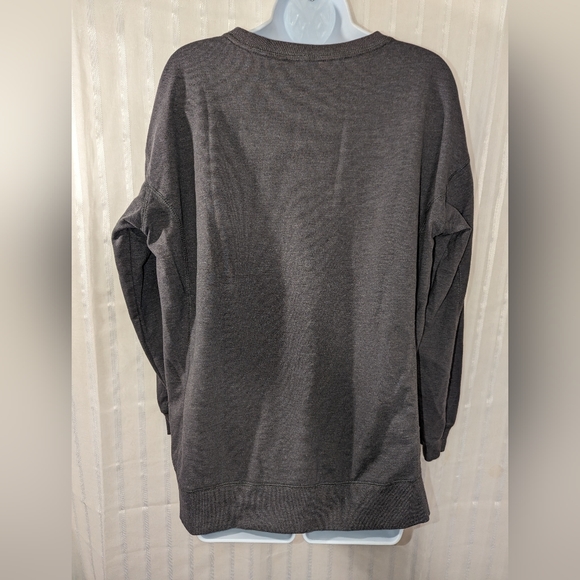 WILDFOX Sweatshirt Gray "Easy Does It" Super Soft Size Medium Barbiecore - Picture 4 of 14
